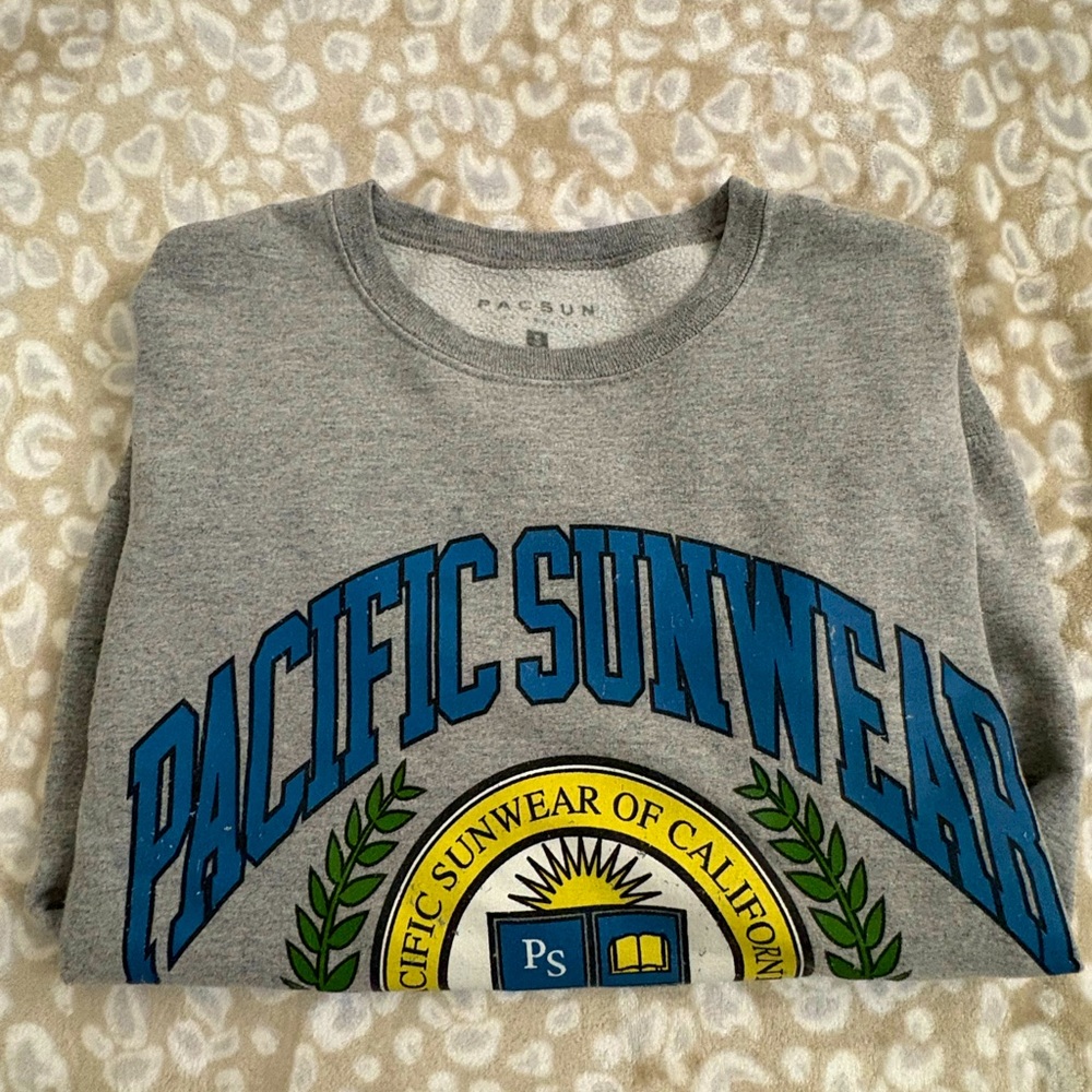 Small Gray Pacsun sweatshirt used a few times.